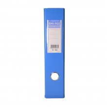 EMI PVC 75mm Lever Arch File A4 - Light Blue