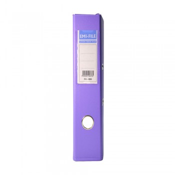 EMI PVC 75mm Lever Arch File F4 - Fancy Purple