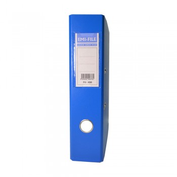 EMI PVC 75mm Lever Arch File F4 - Sea Blue