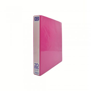 K2 GAT 25mm 2D Ring File A4 - Fancy Pink