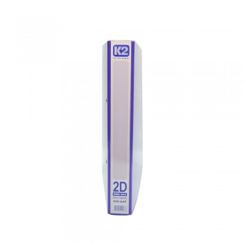 K2 GAT 25mm 2D Ring File A4 - Fancy Purple