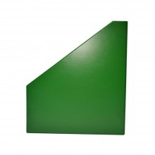 5" PVC Magazine Box File - Green