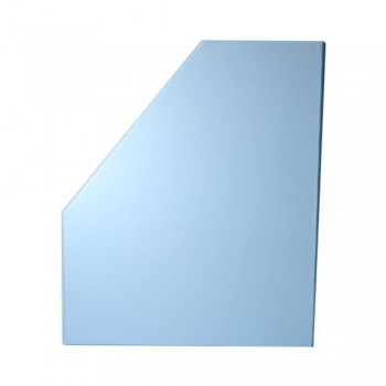 6" PVC Magazine Box File - Fancy Blue